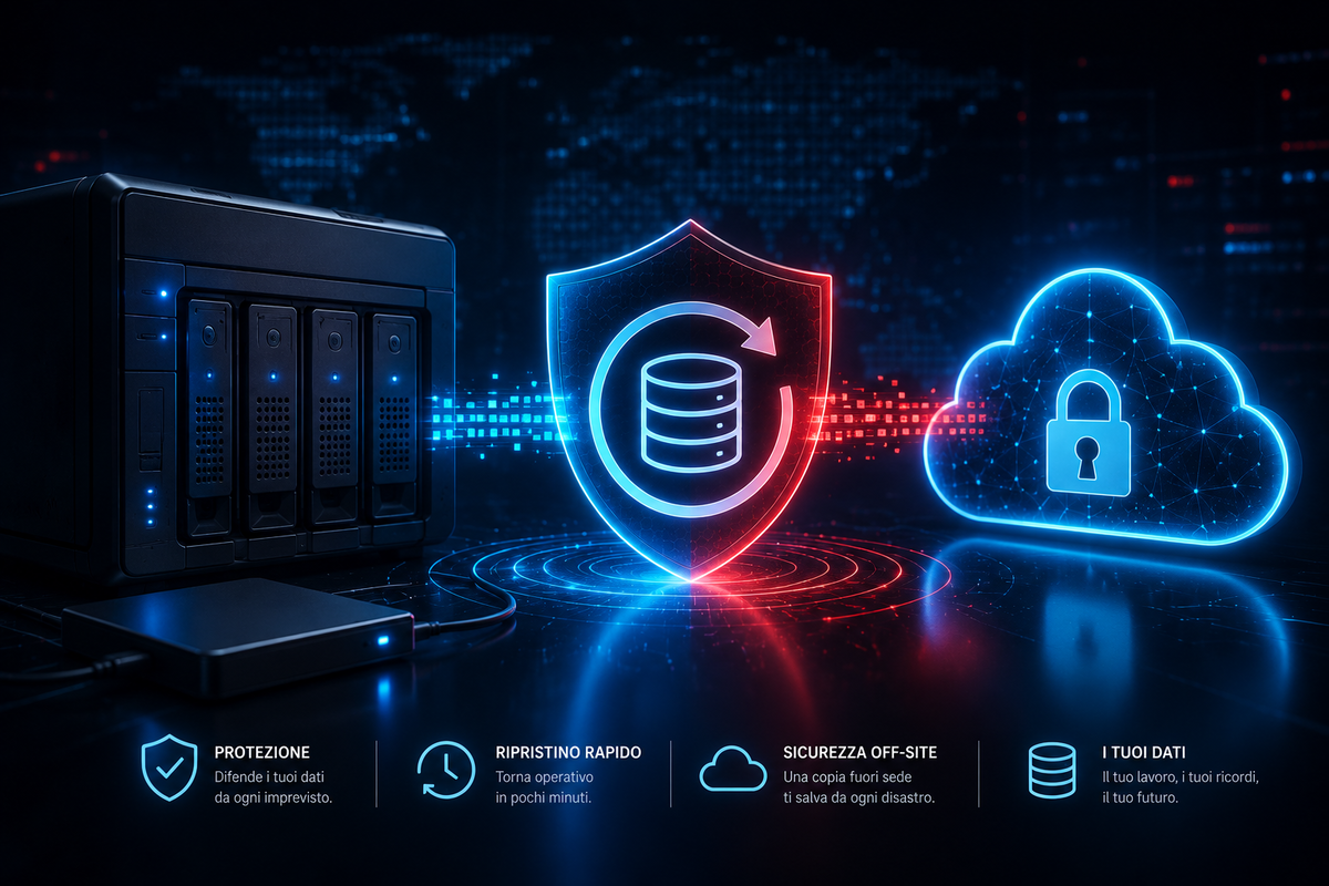 Backup: protezione, ripristino e sicurezza off-site dei dati