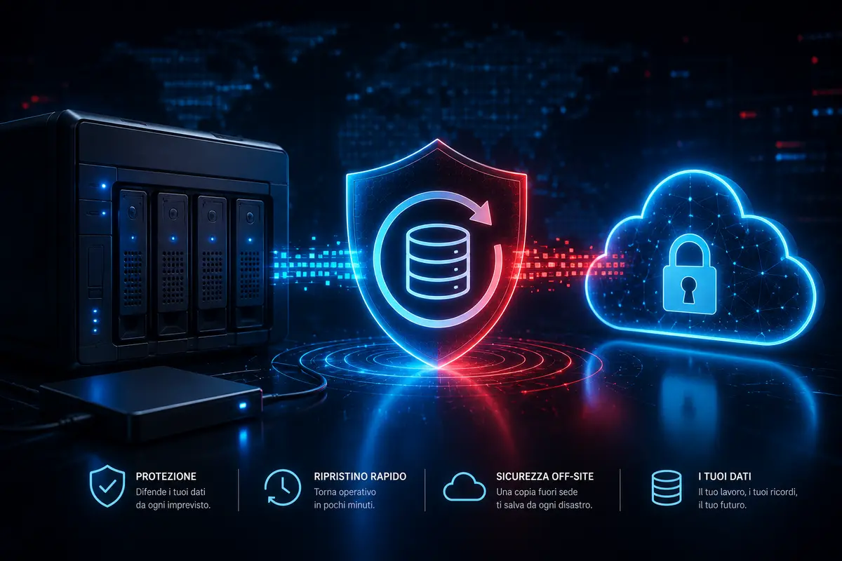 Backup: protezione, ripristino e sicurezza off-site dei dati
