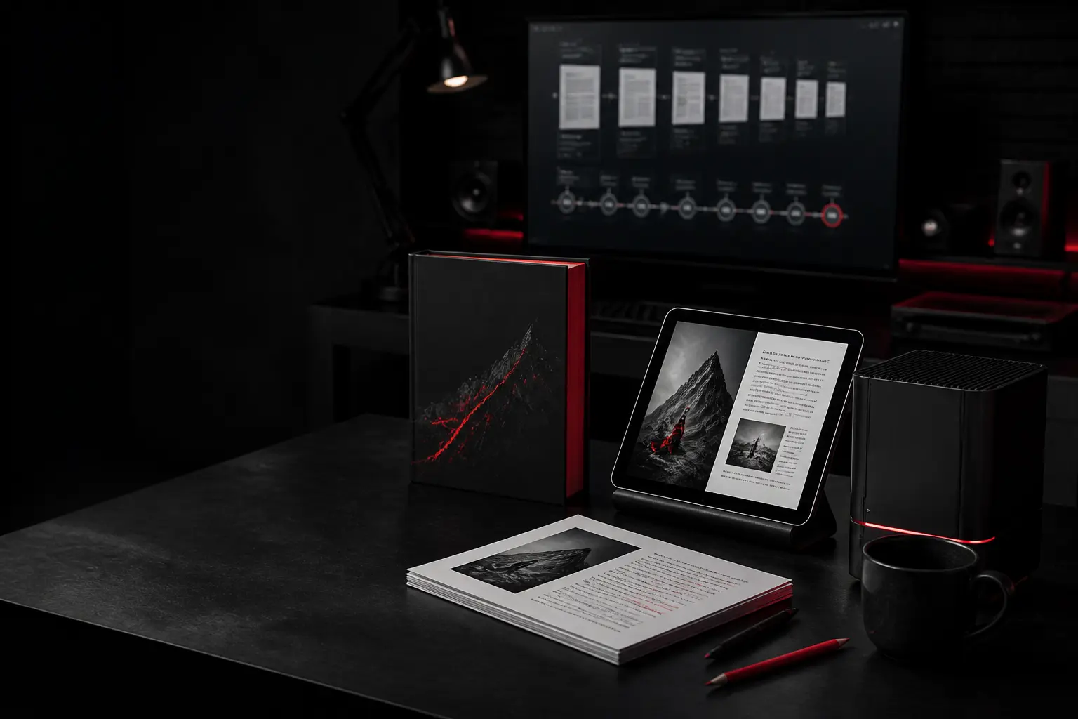 Libro professionale ed ebook creati con un agente di intelligenza artificiale